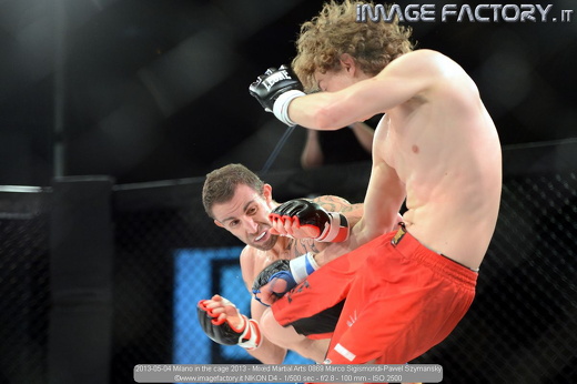 2013-05-04 Milano in the cage 2013 - Mixed Martial Arts 0869 Marco Sigismondi-Pawel Szymansky